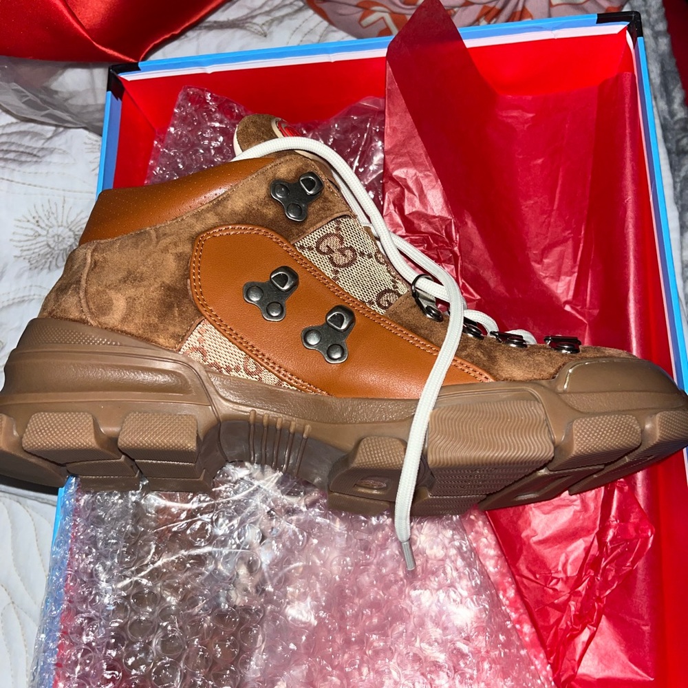 Gucci hiking boots